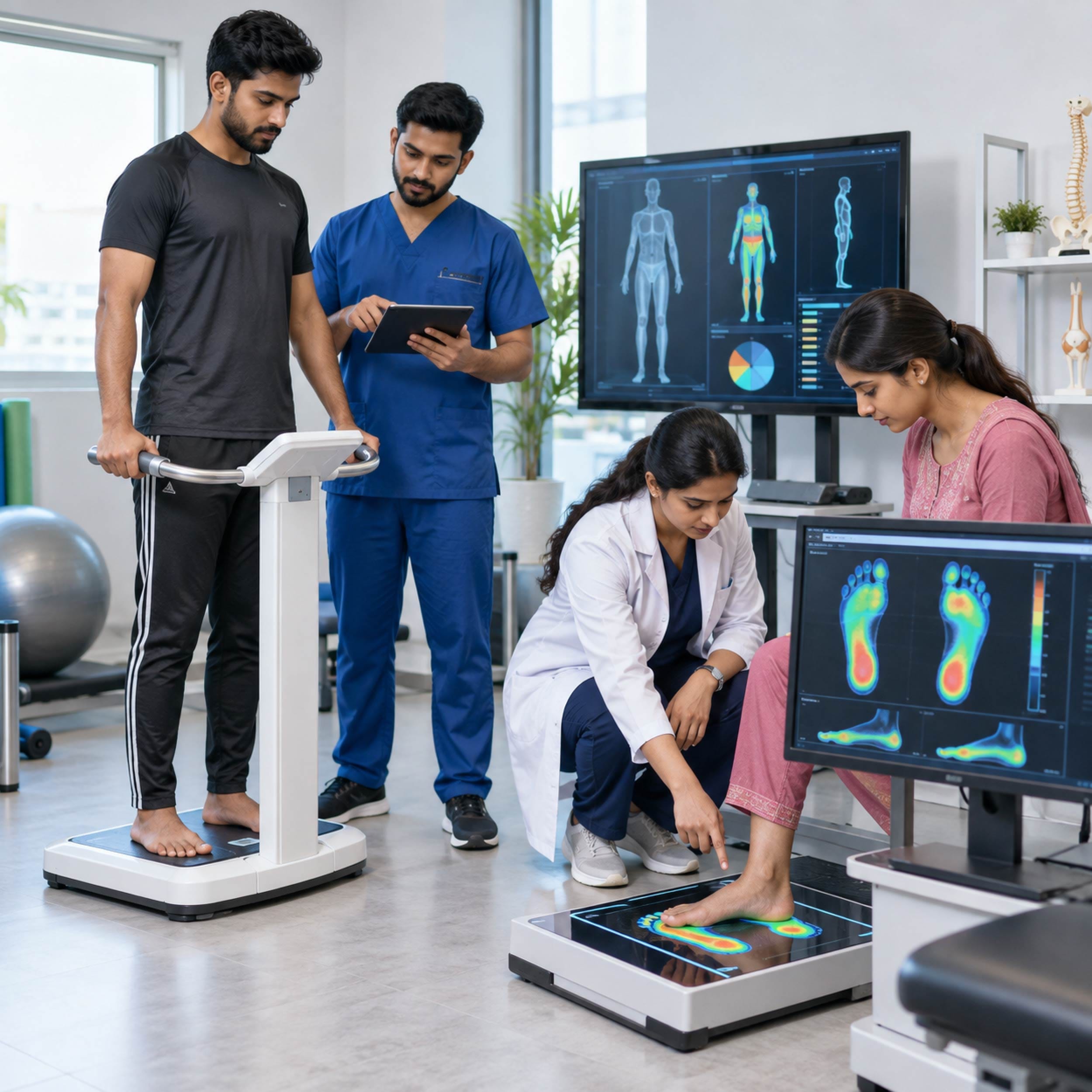 Body Composition and Foot Analysis Lab