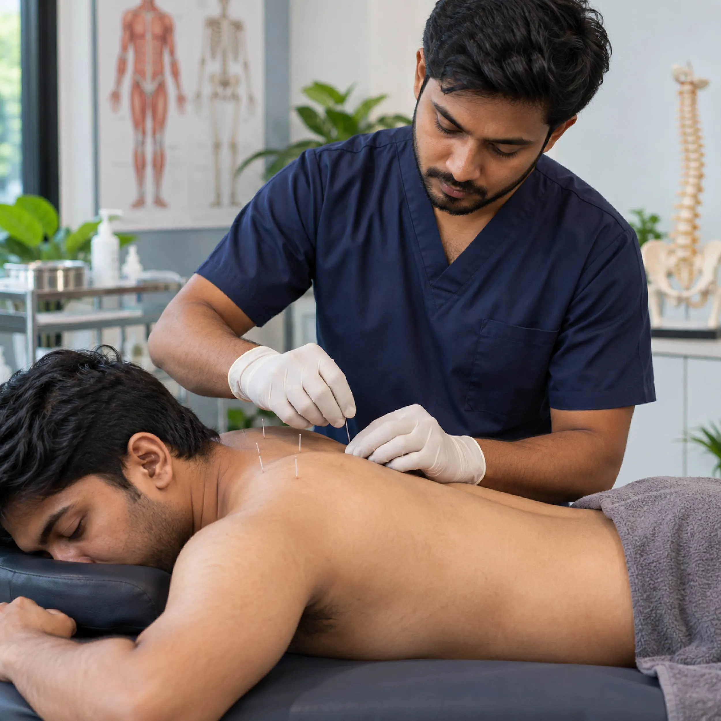 Dry needling physiotherapy treatment