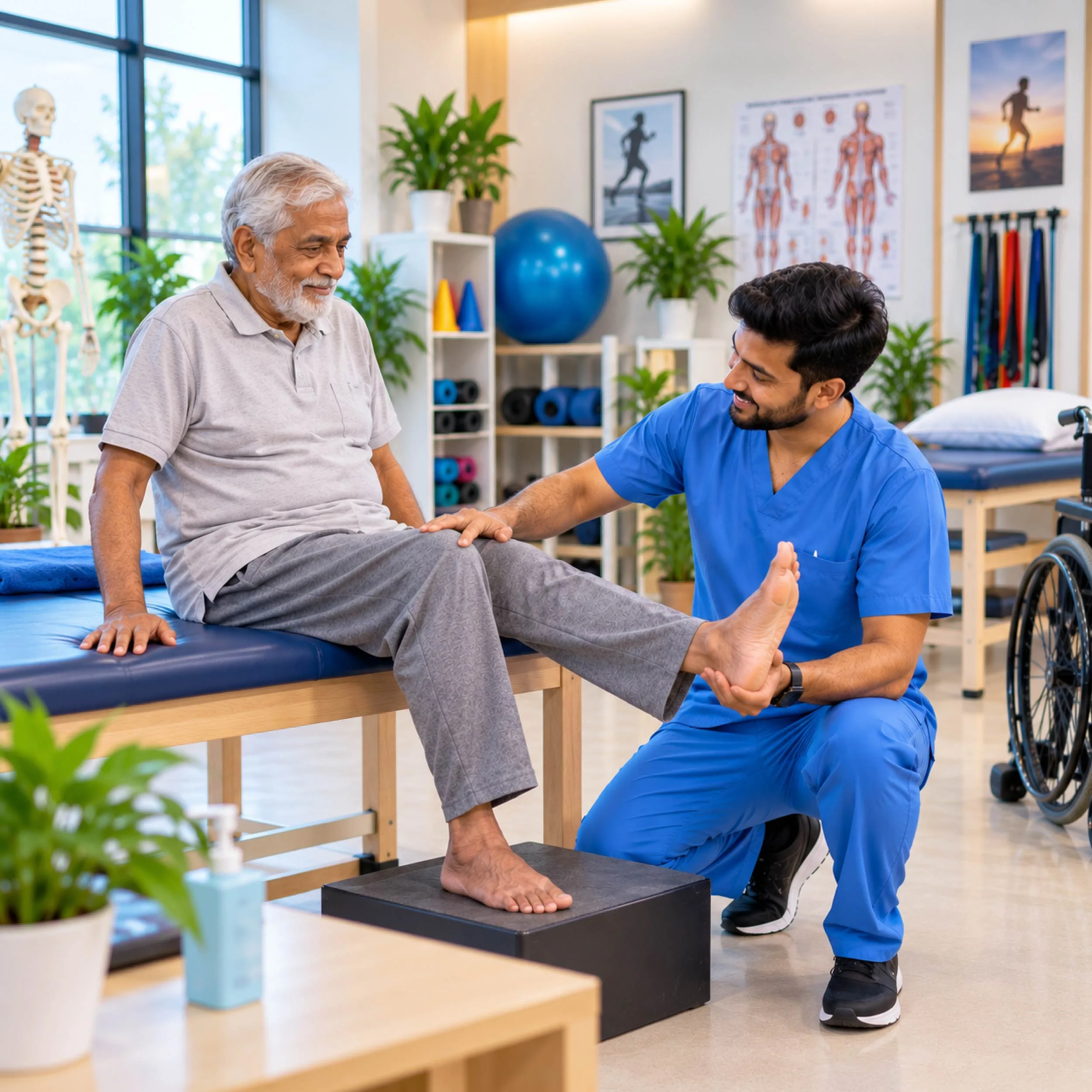 Geriatric physiotherapy care
