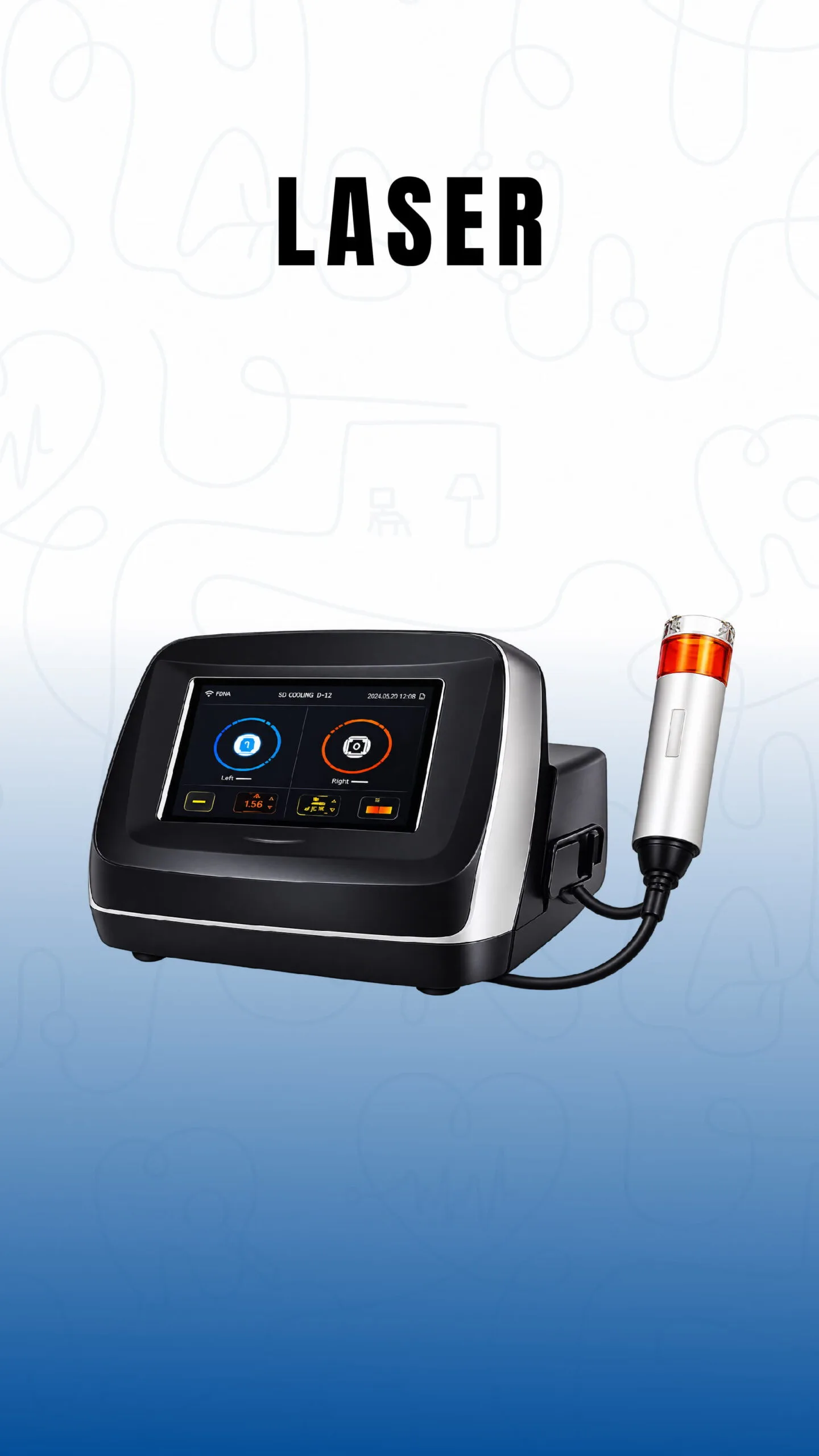 Laser Therapy Machine - Revive Physiotherapy Laser Therapy machine at Revive Physiotherapy