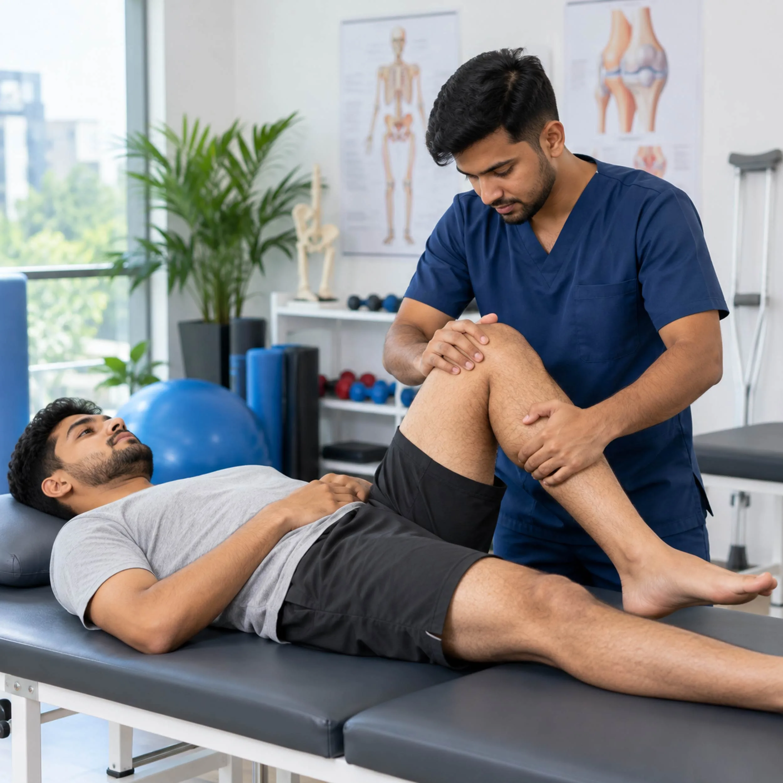Orthopedic physiotherapy treatment